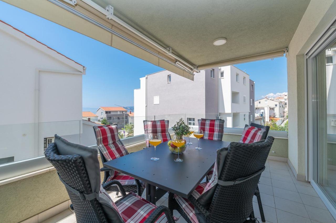 Luxury Apartment Purple Summer Sea View Makarska Bagian luar foto